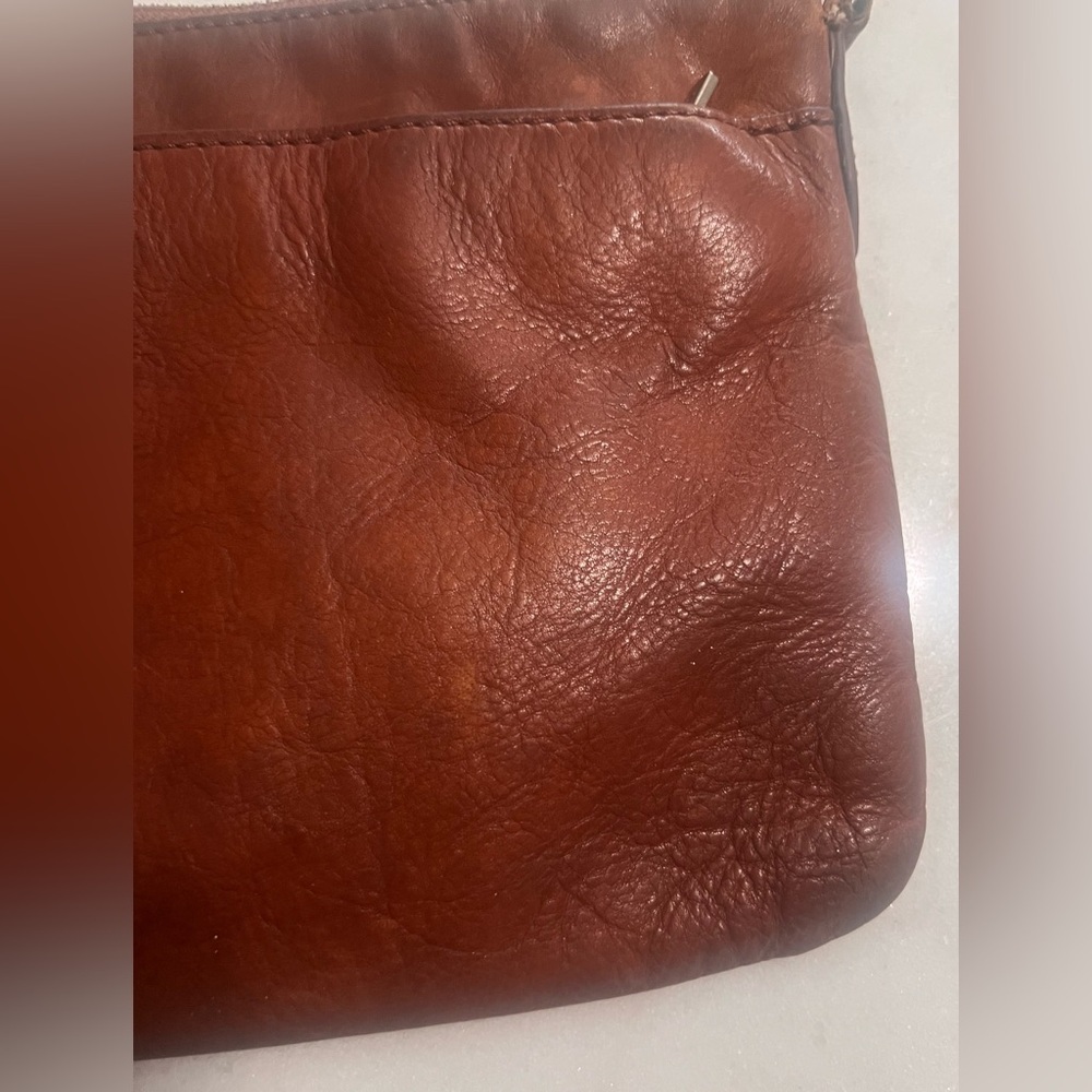 Fossil Soft Tan Leather Toaster Adjustable Strap … - image 6